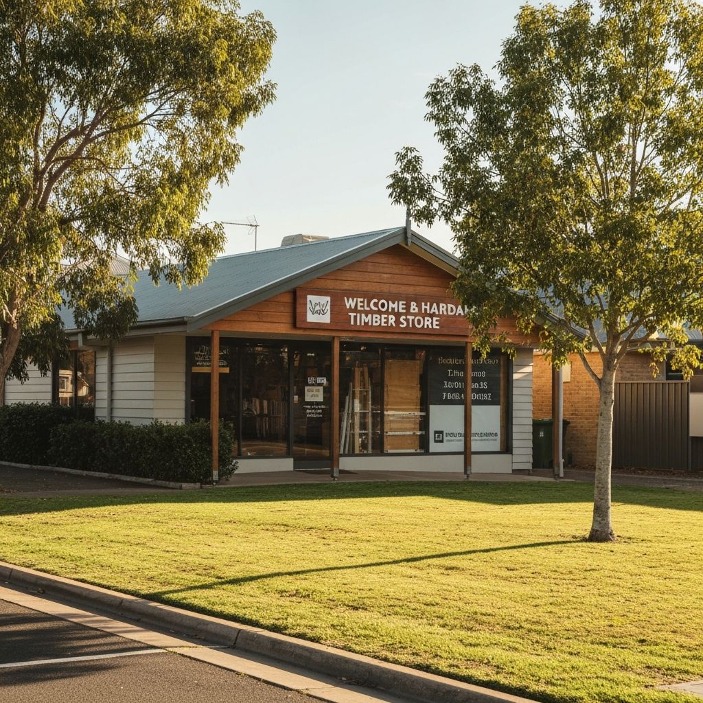 Exterior view of Medowie Hardware & Timber store at 35 Ferodale Road, Medowie NSW